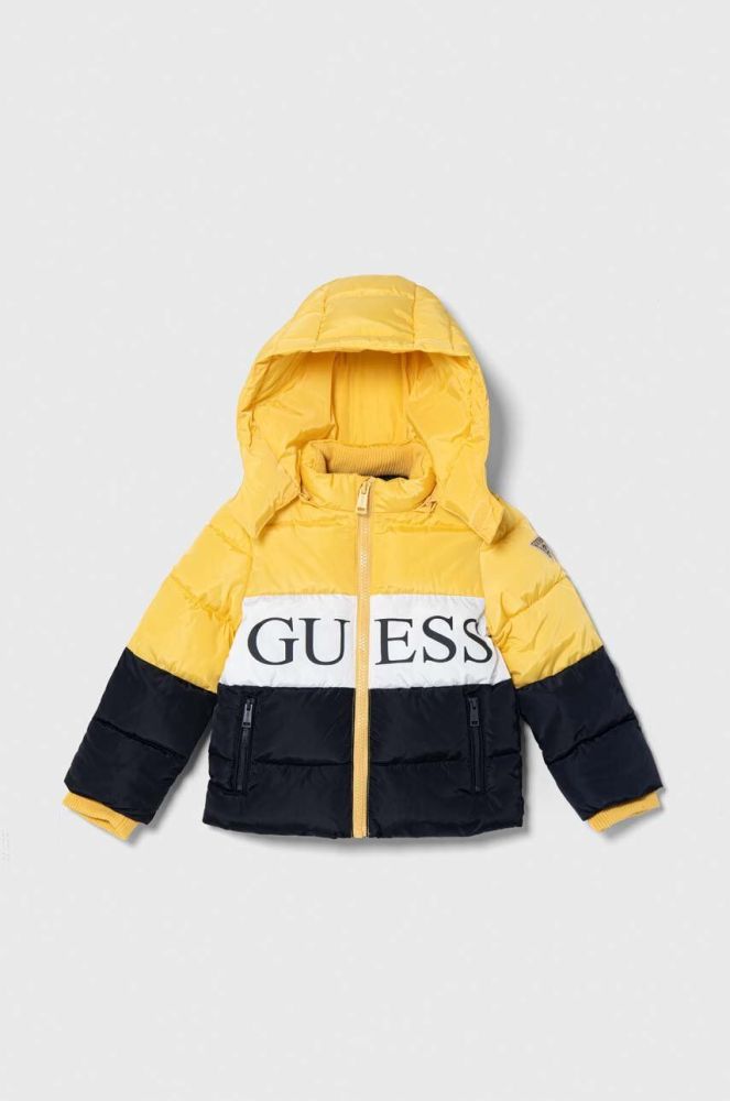 Дитяча куртка Guess колір жовтий (3582443)