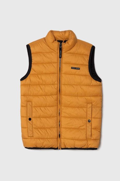 Дитяча безрукавка Pepe Jeans Outerw Gilet колір помаранчевий