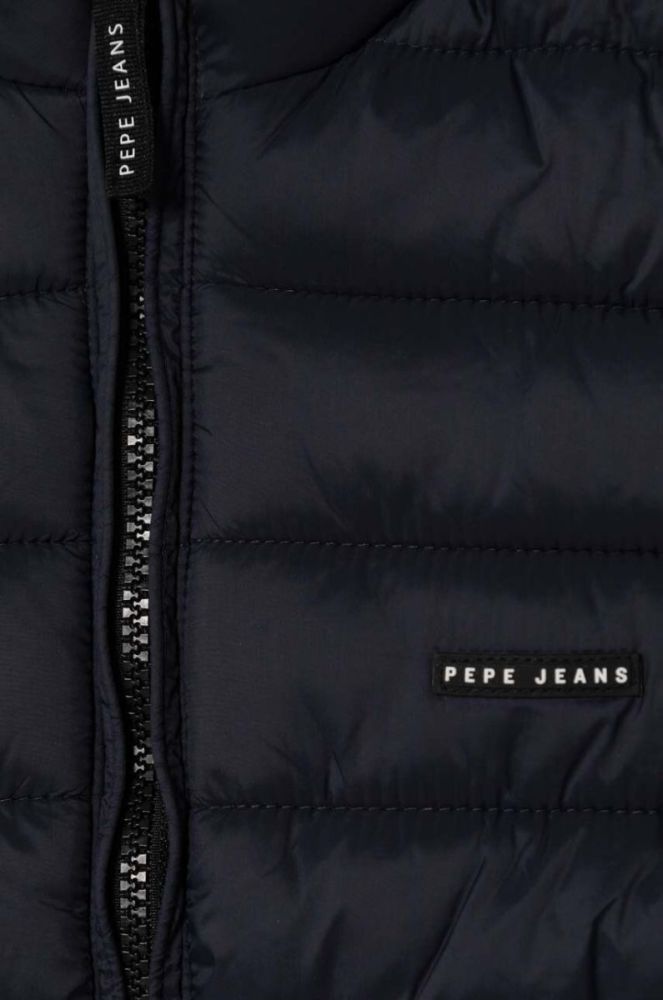 Дитяча безрукавка Pepe Jeans Outerw Gilet колір синій фото 3