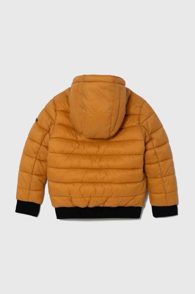 Дитяча куртка Pepe Jeans Outerw Heavy колір помаранчевий фото 2