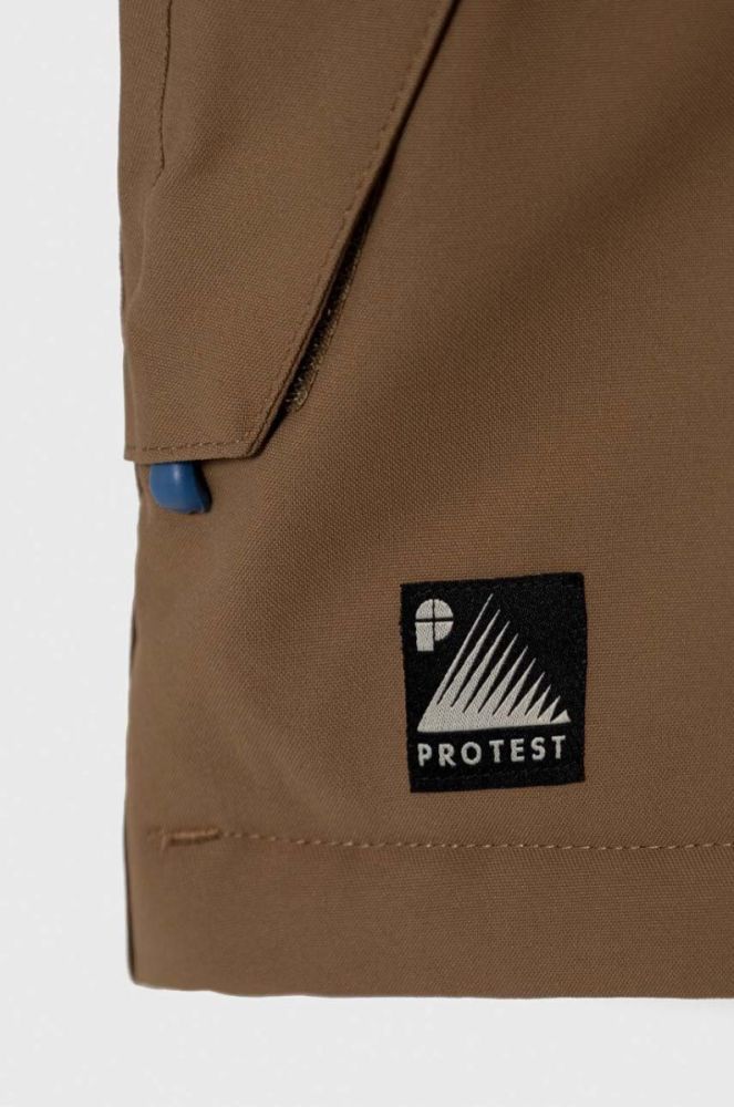 Дитяча гірськолижна куртка Protest PRTBUZZERD JR колір синій фото 3