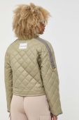 Куртка Notes du Nord жіноча колір зелений перехідна