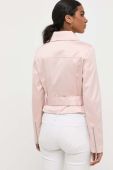 Куртка Guess жіноча колір рожевий перехідна (3309982)