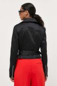 Куртка Guess жіноча колір чорний перехідна (3309986)