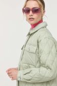 Куртка Guess жіноча колір зелений перехідна (3383417)