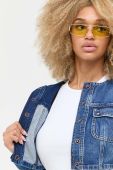 Джинсова куртка Guess жіноча перехідна колір блакитний (3327859)