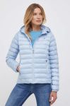 Куртка Tommy Hilfiger жіноча перехідна колір блакитний (3417584)