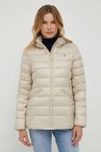 Куртка Tommy Hilfiger жіноча колір бежевий зимова (3366098)