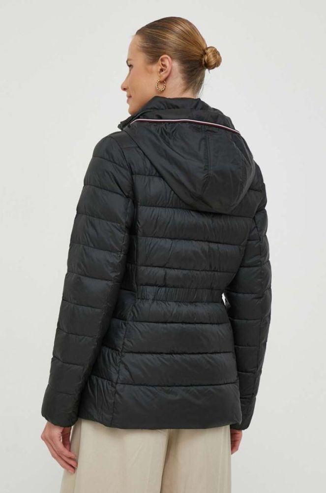 Куртка Tommy Hilfiger жіноча колір чорний зимова (3366092) фото 3