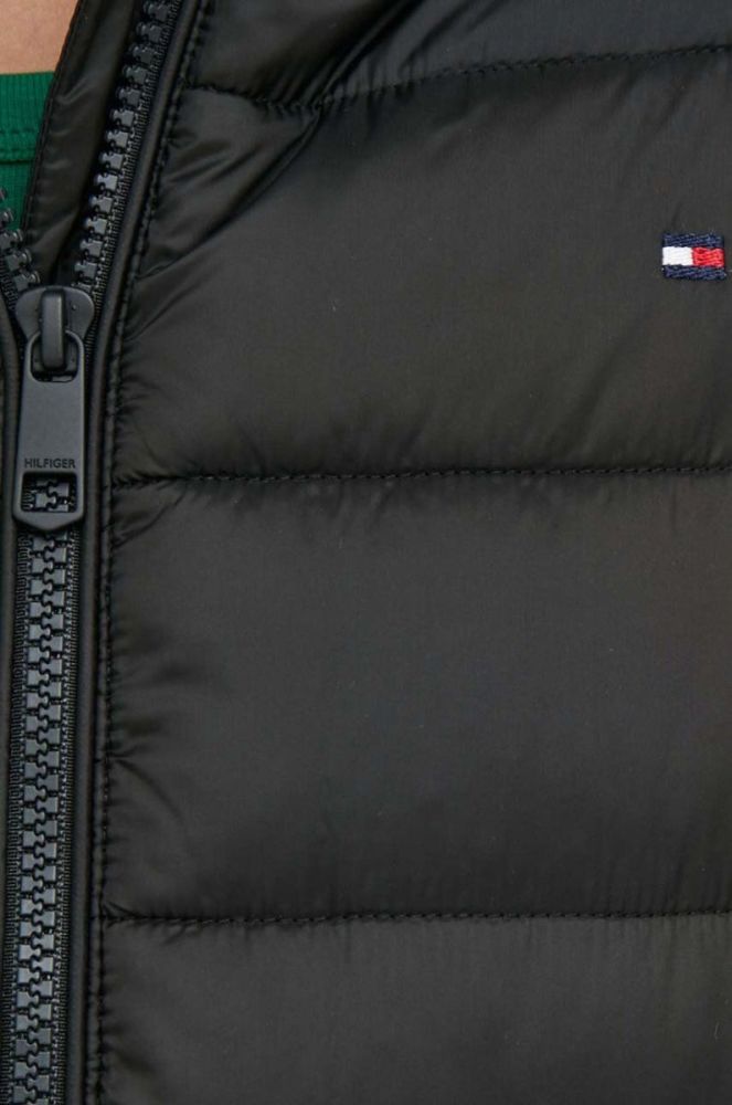 Куртка Tommy Hilfiger жіноча колір чорний зимова (3366092) фото 6