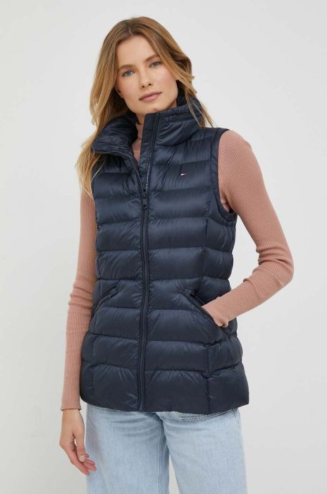 Безрукавка Tommy Hilfiger жіночий колір синій зимовий