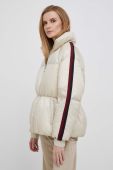 Пухова куртка Tommy Hilfiger жіноча колір бежевий зимова (3319711)