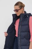 Пухова безрукавка Tommy Hilfiger жіночий колір синій зимовий
