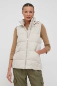 Пухова безрукавка Tommy Hilfiger жіночий колір бежевий зимовий (3369565)
