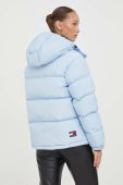 Пухова куртка Tommy Jeans жіноча зимова колір блакитний (3374857)