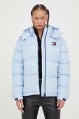 Пухова куртка Tommy Jeans жіноча зимова колір блакитний (3374857)