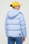 Пухова куртка Tommy Jeans жіноча зимова колір блакитний (3374832)