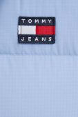 Пухова куртка Tommy Jeans жіноча зимова колір блакитний (3374832)