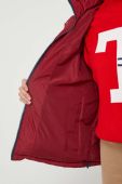 Пухова куртка Tommy Jeans жіноча колір бордовий зимова (3374867)