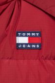 Пухова куртка Tommy Jeans жіноча колір бордовий зимова (3374867)