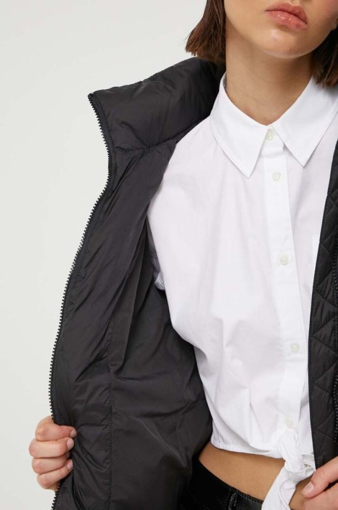 Куртка Tommy Jeans жіноча колір чорний зимова (3360130) фото 6