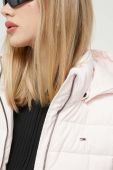 Куртка Tommy Jeans жіноча колір рожевий зимова (3329983)