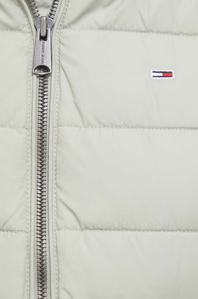 Куртка Tommy Jeans жіноча колір зелений зимова (3510238) фото 5