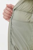 Пухова куртка Tommy Jeans жіноча колір зелений перехідна