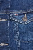Джинсова куртка Tommy Jeans жіноча колір синій перехідна (3374918)
