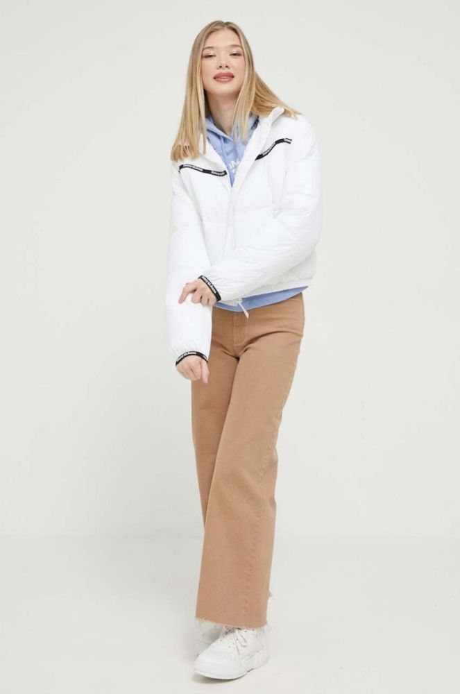 Куртка Tommy Jeans жіноча колір білий зимова oversize (3330004) фото 2