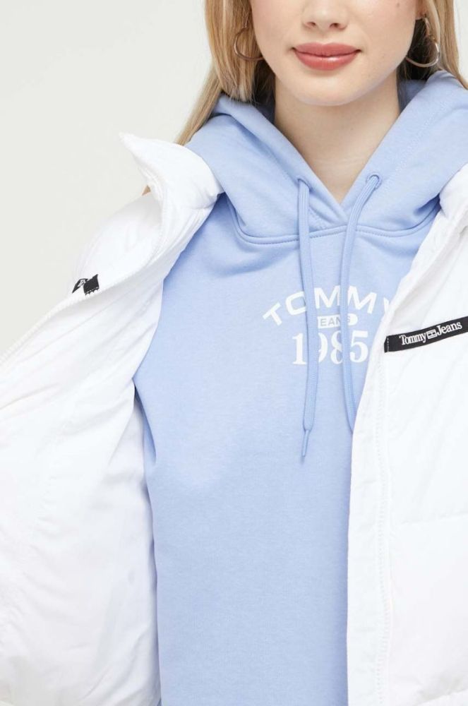Куртка Tommy Jeans жіноча колір білий зимова oversize (3330004) фото 6