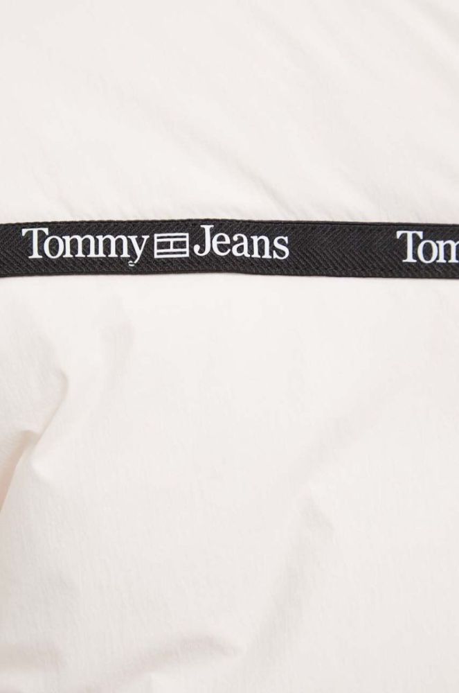 Куртка Tommy Jeans жіноча колір рожевий зимова oversize (3329999) фото 5