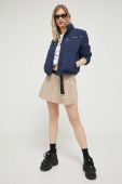 Куртка Tommy Jeans жіноча колір синій зимова oversize