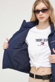 Куртка Tommy Jeans жіноча колір синій зимова oversize