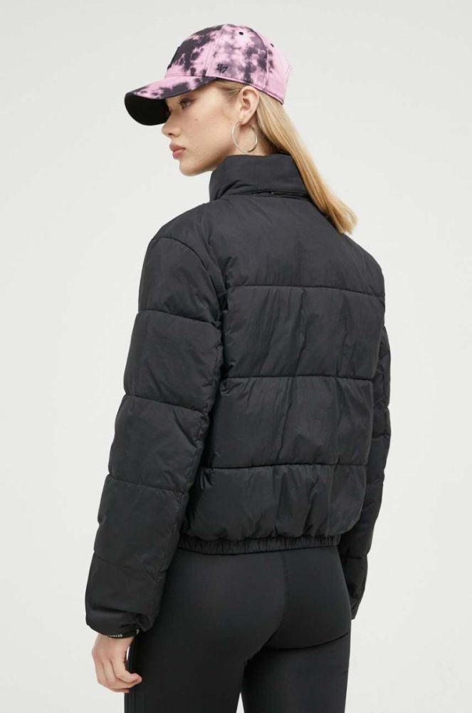 Куртка Tommy Jeans жіноча колір чорний зимова oversize (3329989) фото 3