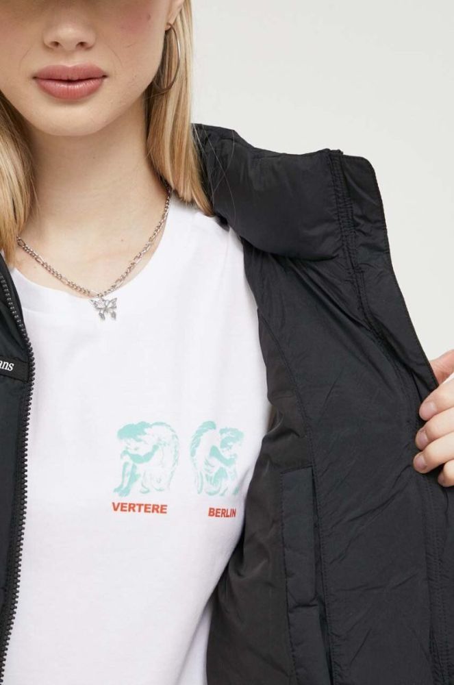 Куртка Tommy Jeans жіноча колір чорний зимова oversize (3329989) фото 8