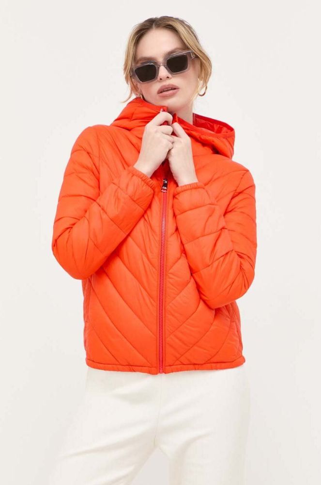 Куртка BOSS жіноча колір помаранчевий перехідна (3322101)