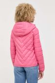 Куртка BOSS жіноча колір рожевий перехідна