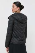 Куртка BOSS жіноча колір чорний перехідна (3322086)