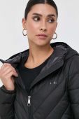 Куртка BOSS жіноча колір чорний перехідна (3322086)