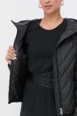 Куртка BOSS жіноча колір чорний перехідна (3322086)