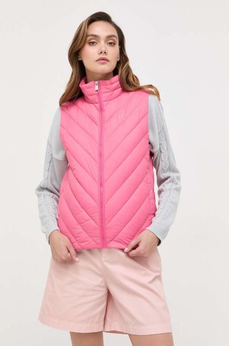 Безрукавка BOSS жіночий колір рожевий перехідний