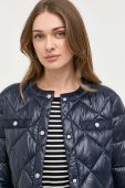 Куртка BOSS жіноча колір синій перехідна