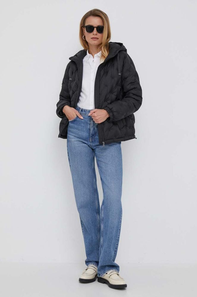 Куртка Lauren Ralph Lauren жіноча колір чорний зимова (3338387)