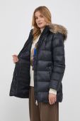 Пухова куртка Polo Ralph Lauren жіноча колір чорний зимова