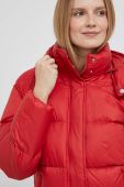 Пухова куртка Polo Ralph Lauren жіноча колір червоний зимова