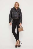 Куртка Pinko жіноча колір чорний зимова (3437755)