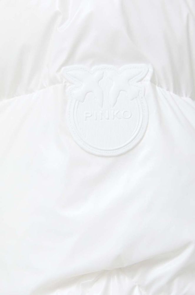 Куртка Pinko жіноча колір білий зимова (3638424) фото 5
