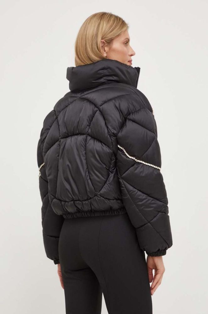 Куртка Pinko жіноча колір чорний зимова oversize (3441971) фото 3