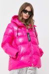 Куртка Pinko жіноча колір рожевий зимова (3434185)
